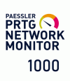 PRTG Network Monitor 1000 sensorów